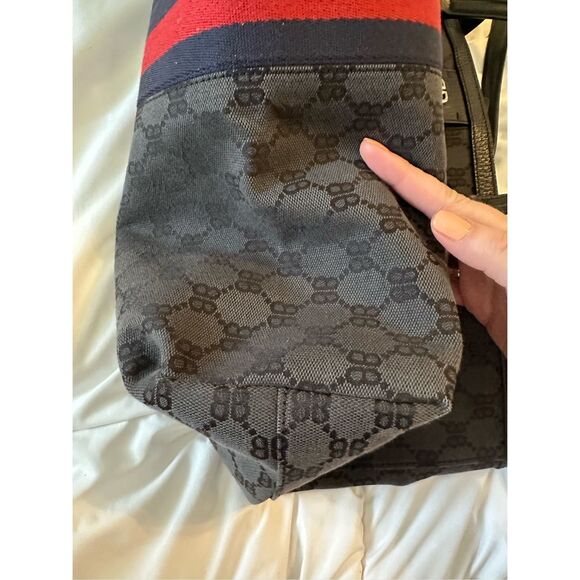 Balenciaga Gucci The Hacker Project Canvas Tote Bag - Picture 10 of 16